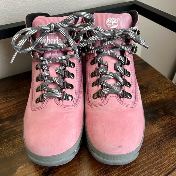 RARE Y2K 💖 Timberland Hiker Boots Size 7 - Picture 3 of 8